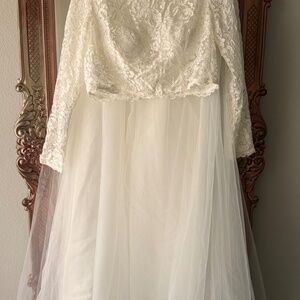 Wedding 2 piece skirt set  Never Worn!!  (Custom)